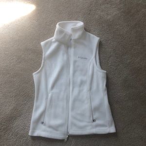 White Columbia Vest